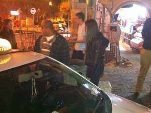 Emily Fighting The Taxi Driver Over 10 Shekkels After The Club