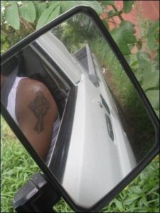 The Cross For Dad Under Mum's Name