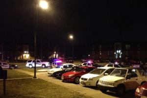 Some Of The Black Students Getting Interrogated Outside My Doorstep 