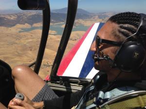Freaking Out While Flying Over A Wind Farm