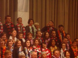 Krit Playing Up For The Cameras [Fulbright Award Ceremony 2010]