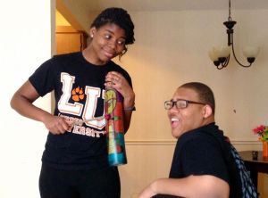 Eucinia & Xavien Back From Honduras With A Gift