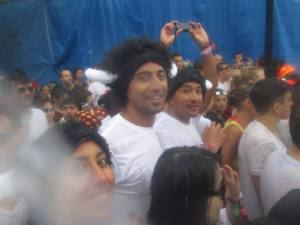 Sarah, Krit & Tone @ La Tomatina