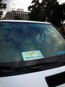 The G Ride To The "Hercules" Movie Set