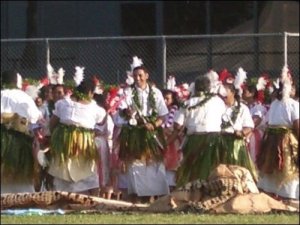 Krit Performing The Soke @ The Coronation [Tonga]