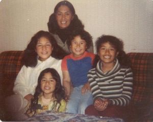 Soranya, Desley, Aunty Anna, Leini & Elizabeth