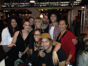 Some Of The Support Crew