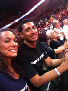 Savelina & Krit Ringside @ "Monday Night Raw" [Miami]