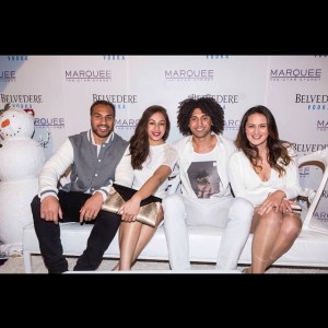 Sam, Ana, Krit & Ranee [White Party]