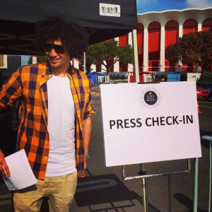 VMAs Press Check-In