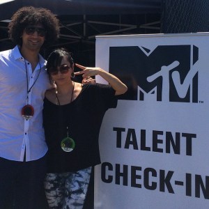 Rina Before The VMAs Performance