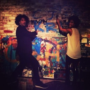 MCing The Lynx Relaunch Party