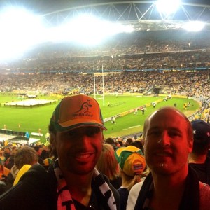 Krit & Tim [The All Blacks Vs The Wallabies]