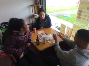 Hulita, Boofty & Mike Shouting Breakfast