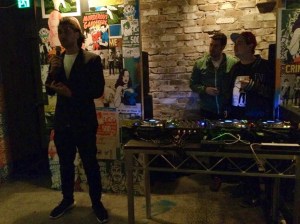 MCing The Lynx Relaunch Party