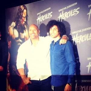 First Red Carpet! ["Hercules"]