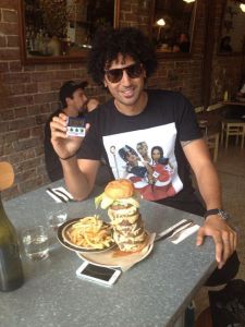 Breaking The Record For Eating Biggest Burger In 30 Minutes! [Ruby & Rupert's]