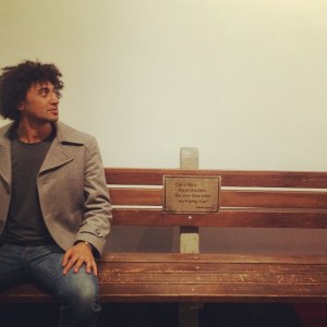 Forrest Gump Bench [VIACOM New York]